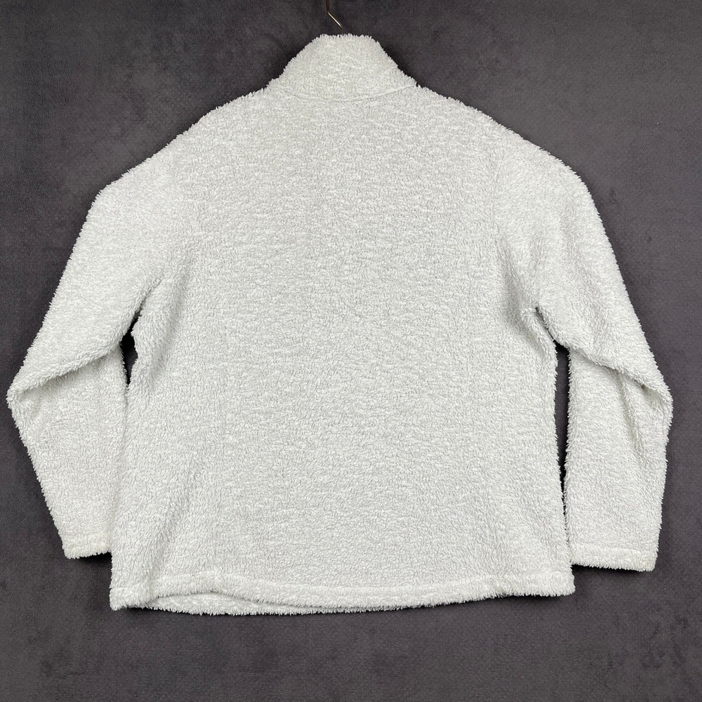 Patagonia Los Gatos 1/4 Zip Fleece Pullover Womens XXL Birch White Fuzzy 25235 - Picture 3 of 10